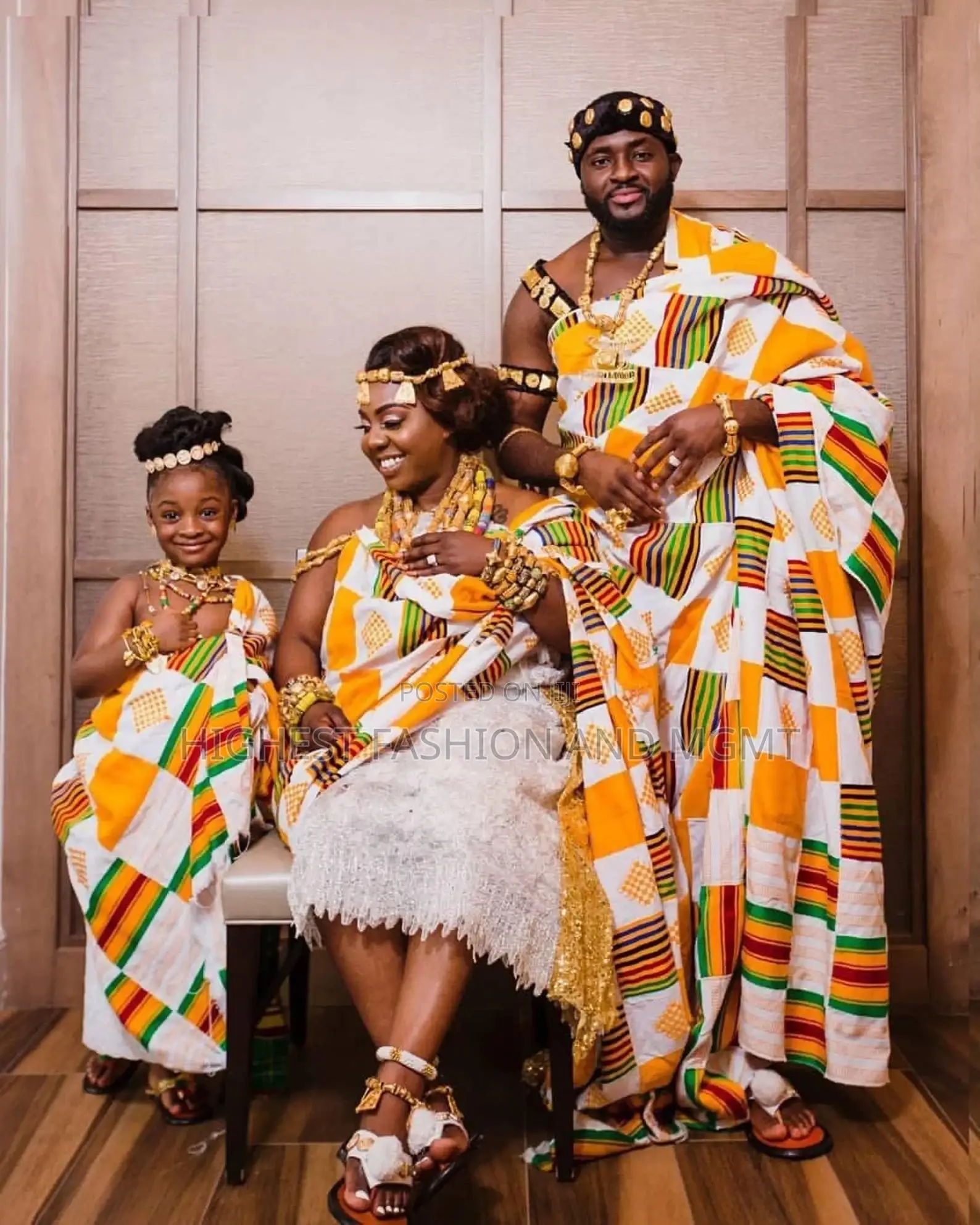 Luxury Handwoven Aso-Oke Wedding Fabric