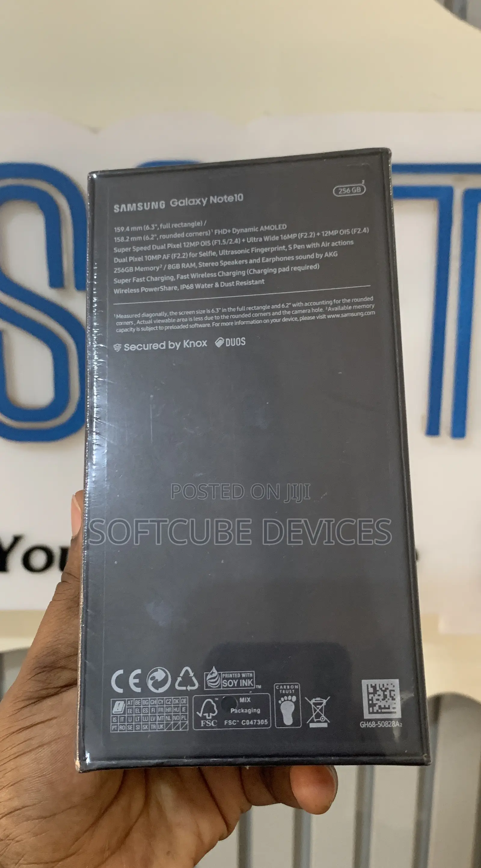 New Samsung Galaxy Note 10 5G 256 GB Purple