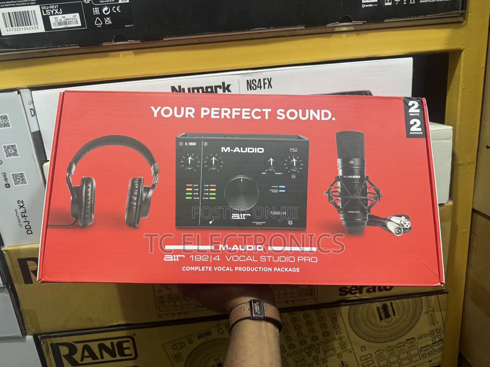 M-Audio Air 192|4 Vocal Studio Pro – Complete Vocal Recording Package