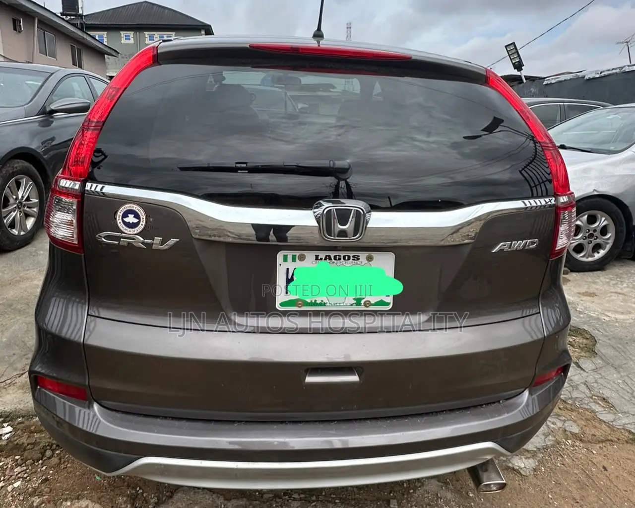 Honda CR-V LX 4dr SUV AWD (2.4L 4cyl CVT) 2015 Gray