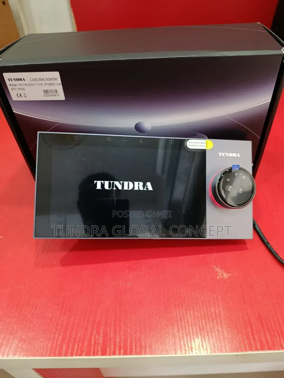 Tundra 7inches Smart Wall Amplifier With Alexa App and Tuya Smart