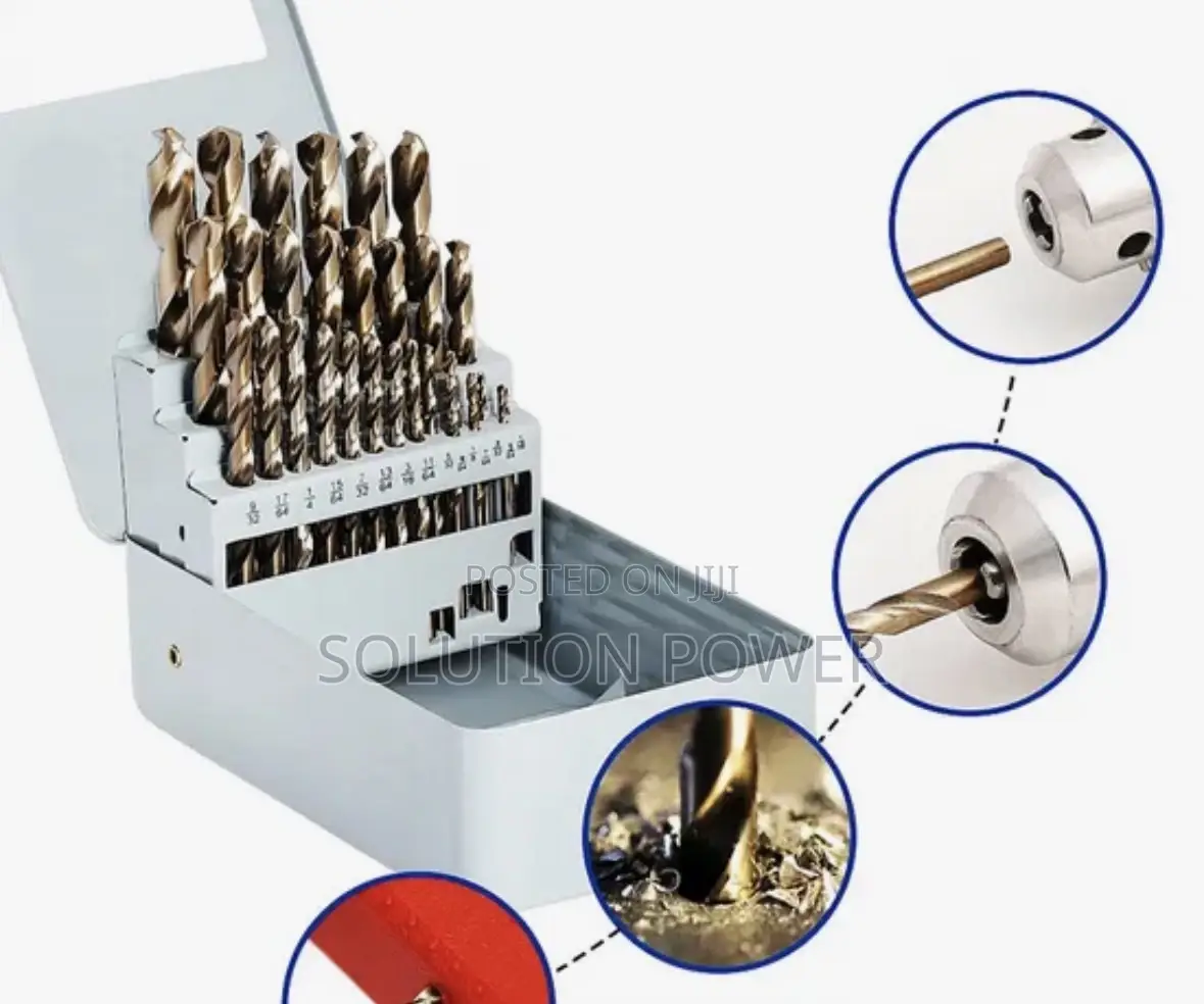 Set of Metal Drill Bit