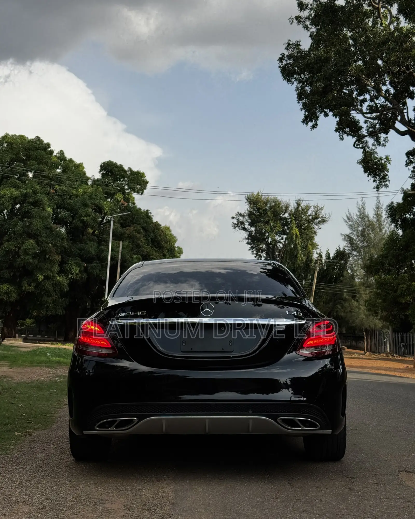 Mercedes-Benz C43 4Matic Sedan AWD (3.0L V6 9AM) 2017 Black