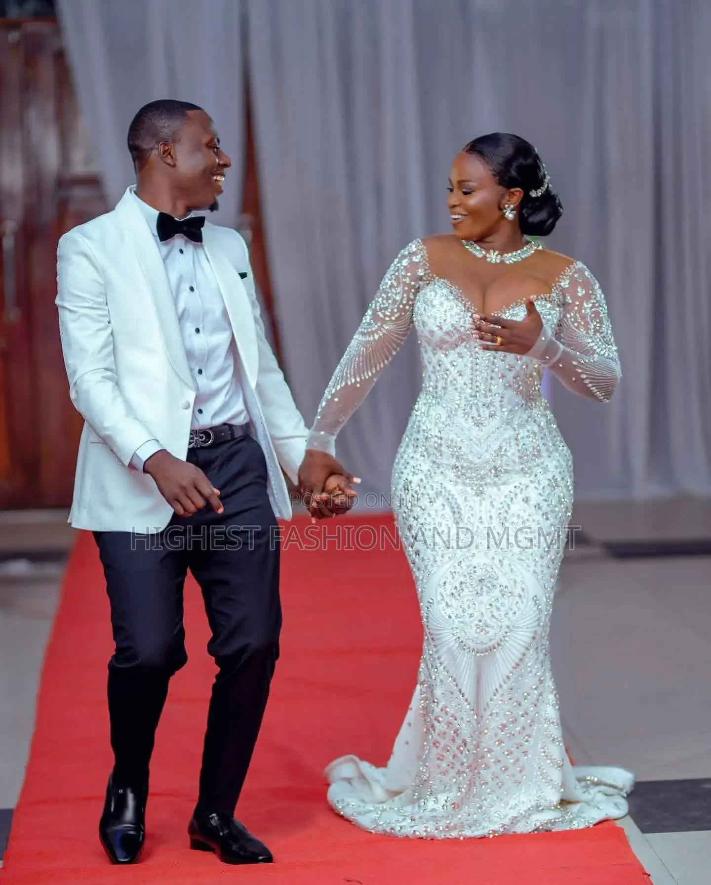 Premium Crystal Luxury Bridal Dress