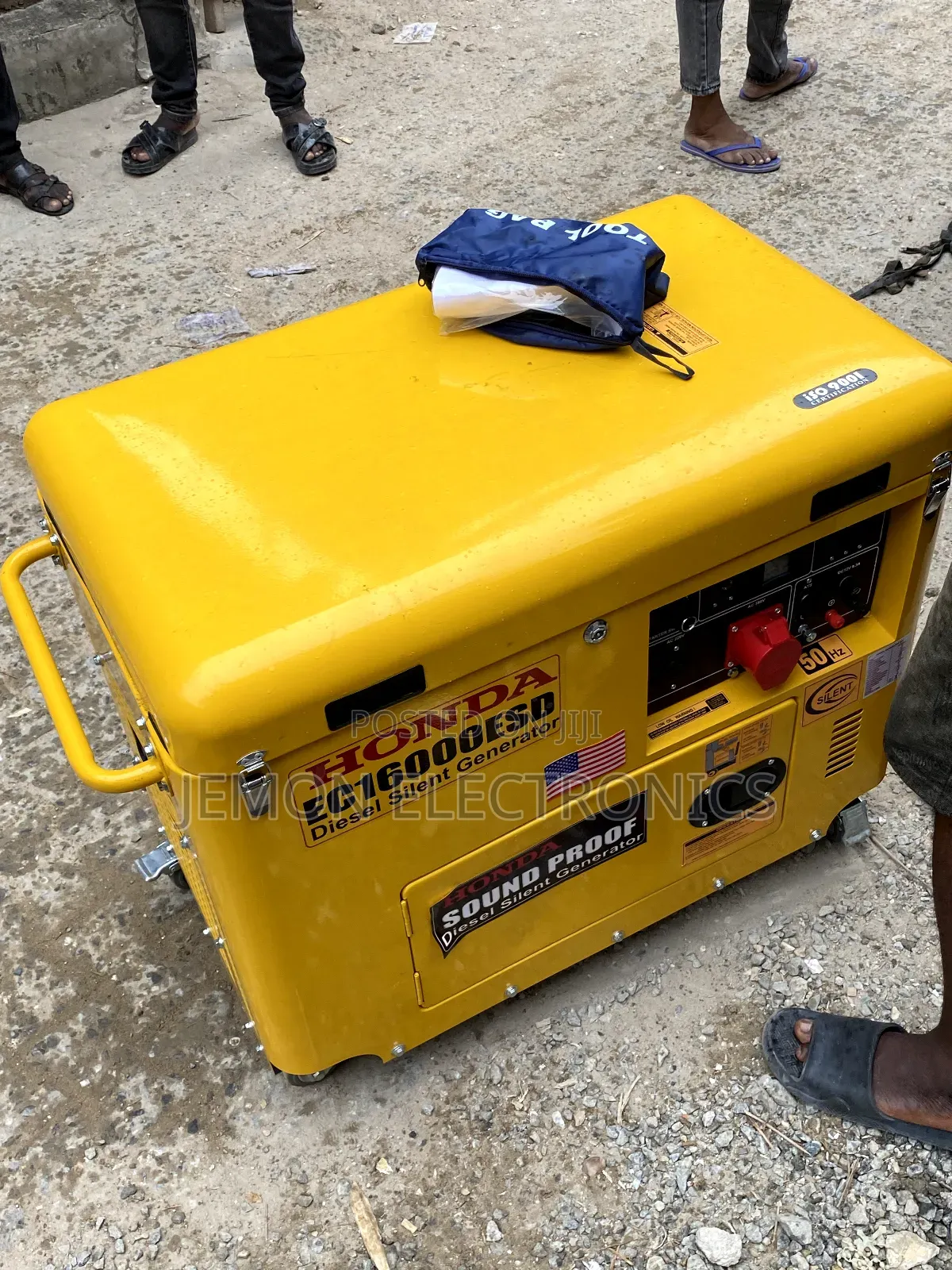 Honda Ec16000esd 12.5kva Heavy Duty Silent Generator