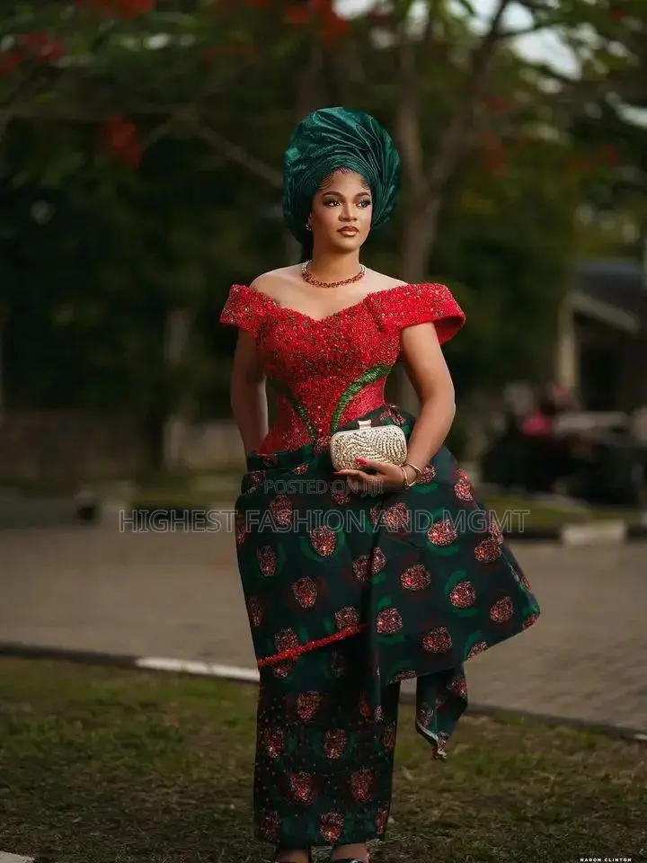 Luxury Beaded Igbo Traditional George Set