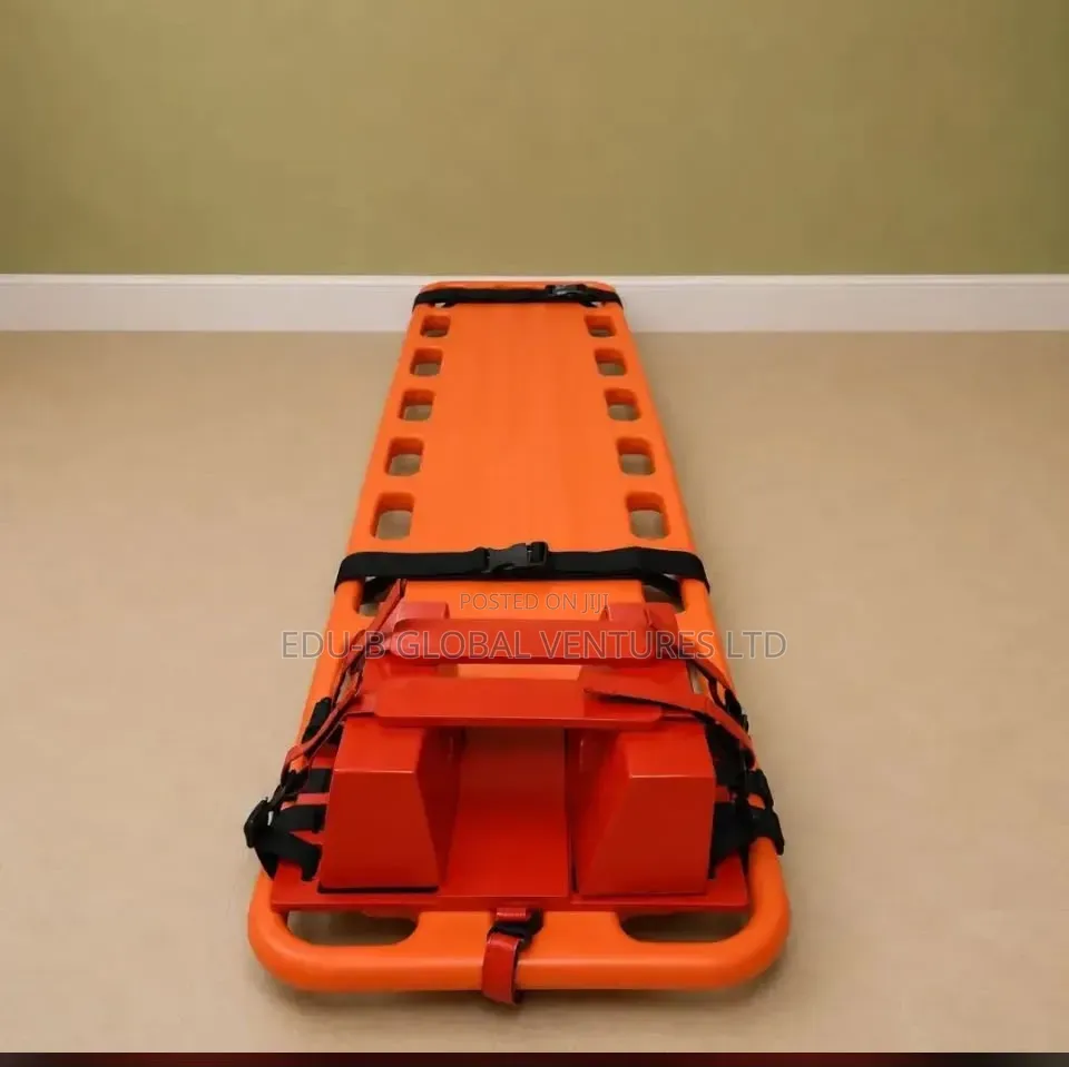 Spine /Spinal Board With Head Immobiliser
