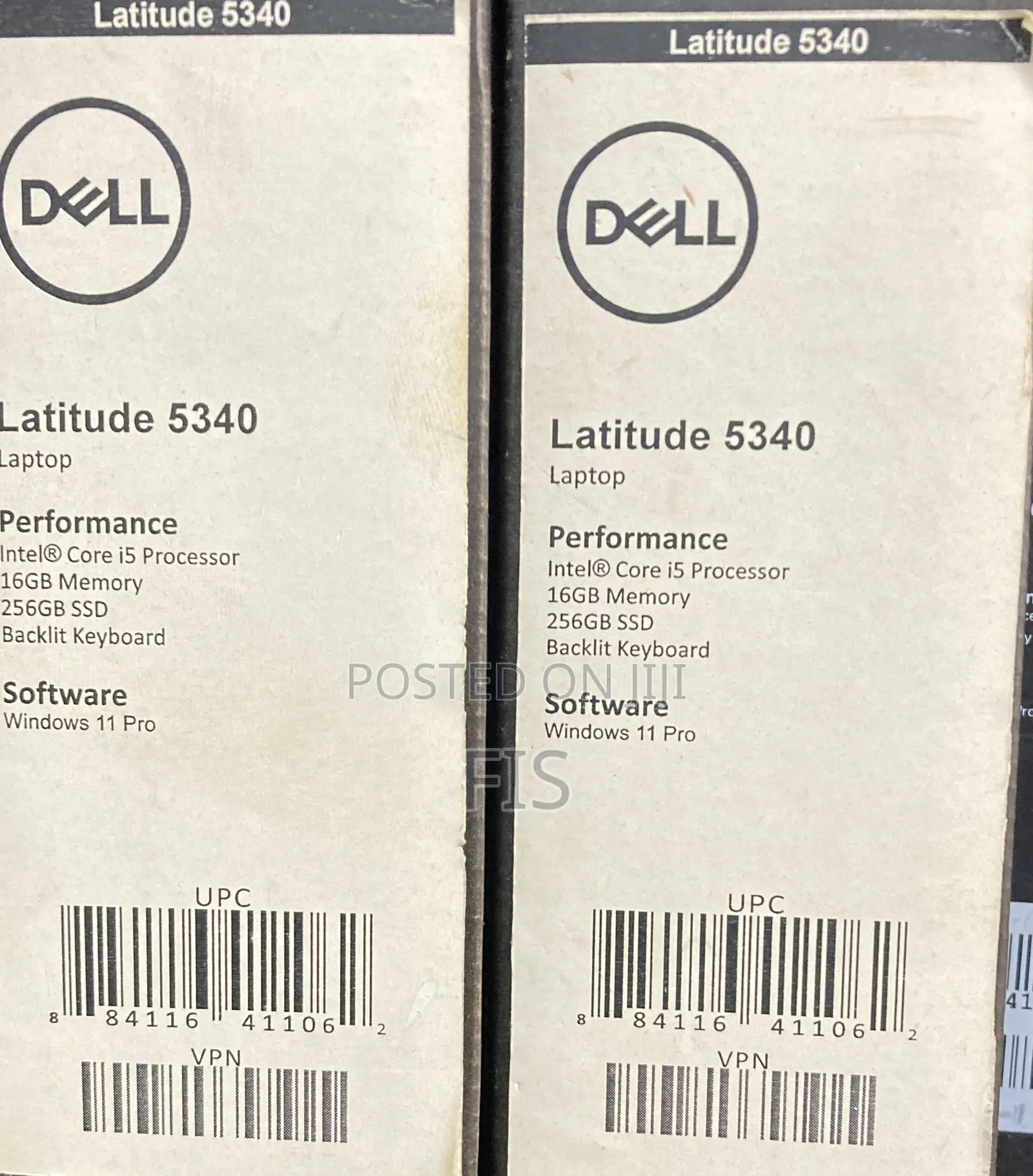 New Laptop Dell Latitude 5340 16GB Intel Core i5 SSD 256GB