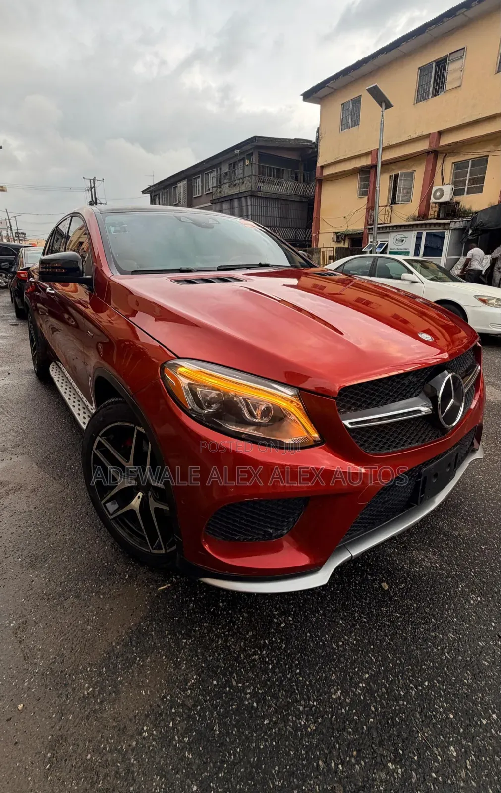 Mercedes-Benz GLE-Class 2017 Burgundy