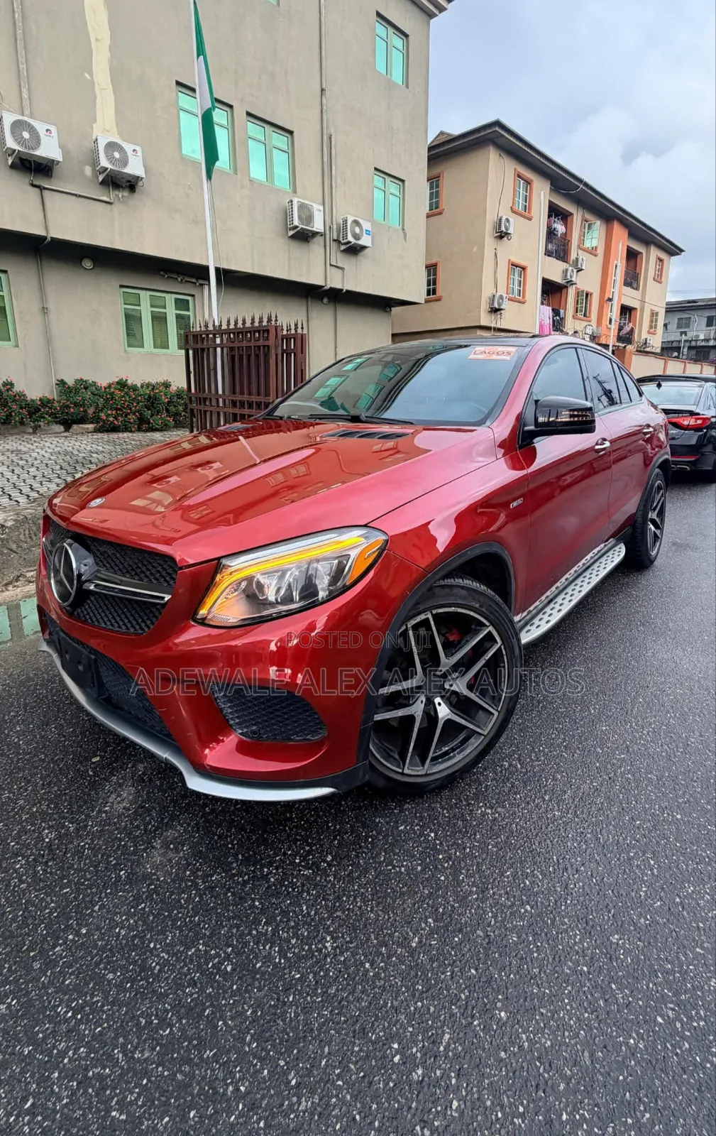 Mercedes-Benz GLE-Class 2017 Burgundy