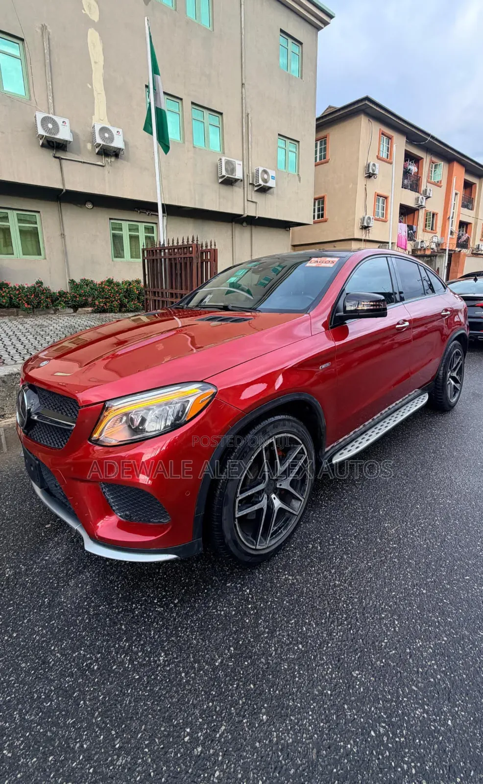 Mercedes-Benz GLE-Class 2017 Burgundy