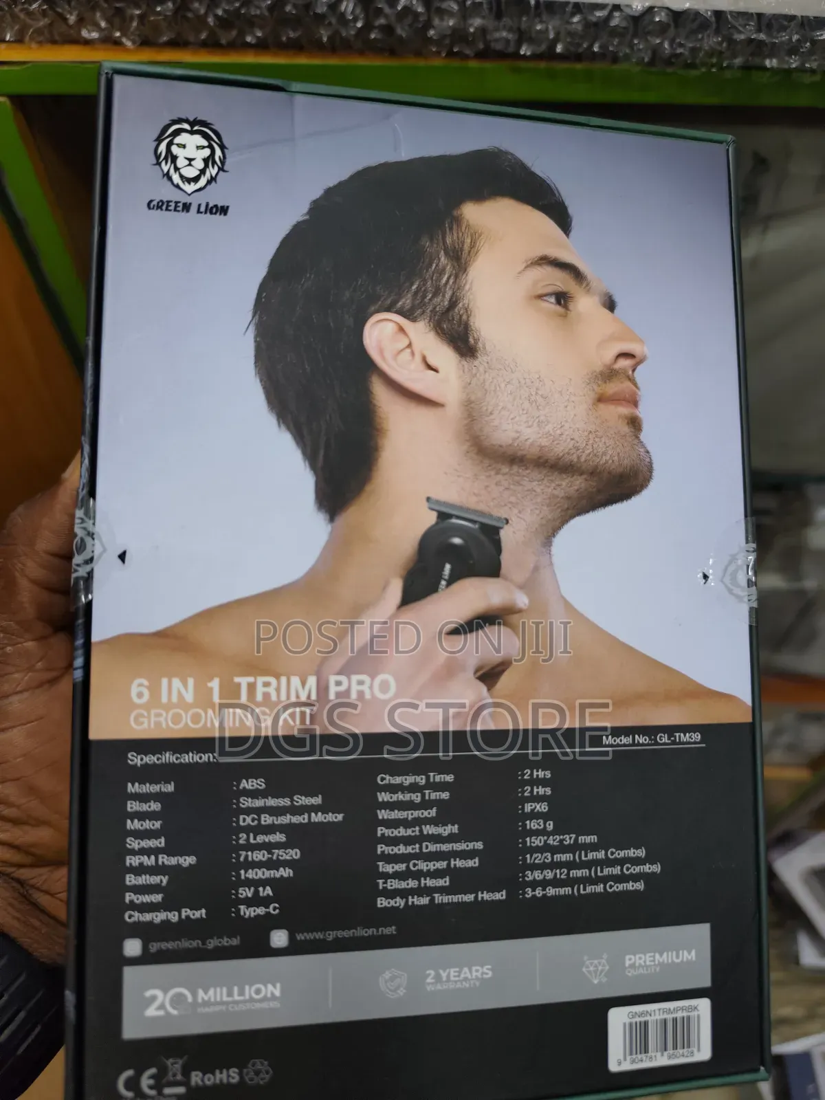 Green Lion 6in1 Trim Pro Grooming Kit