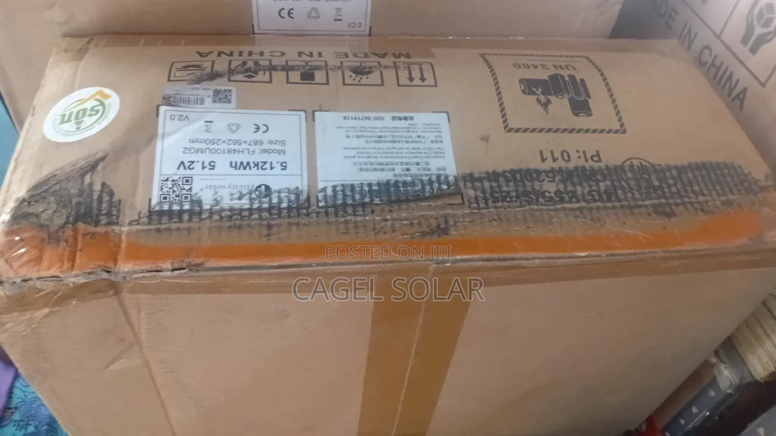 Felicity 5kwh 48v Stackable High-Voltage Lithium Battery - Kaduna