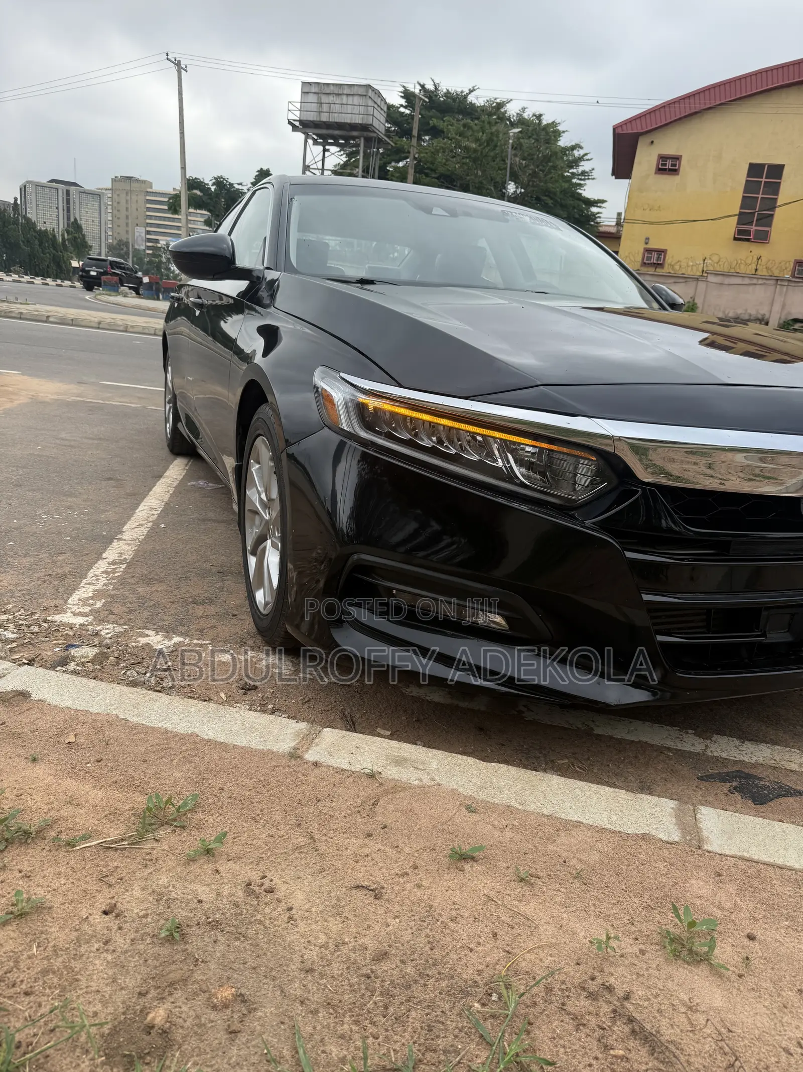 Honda Accord EX-L (2.0L 4cyl Turbo 10A) 2019 Black