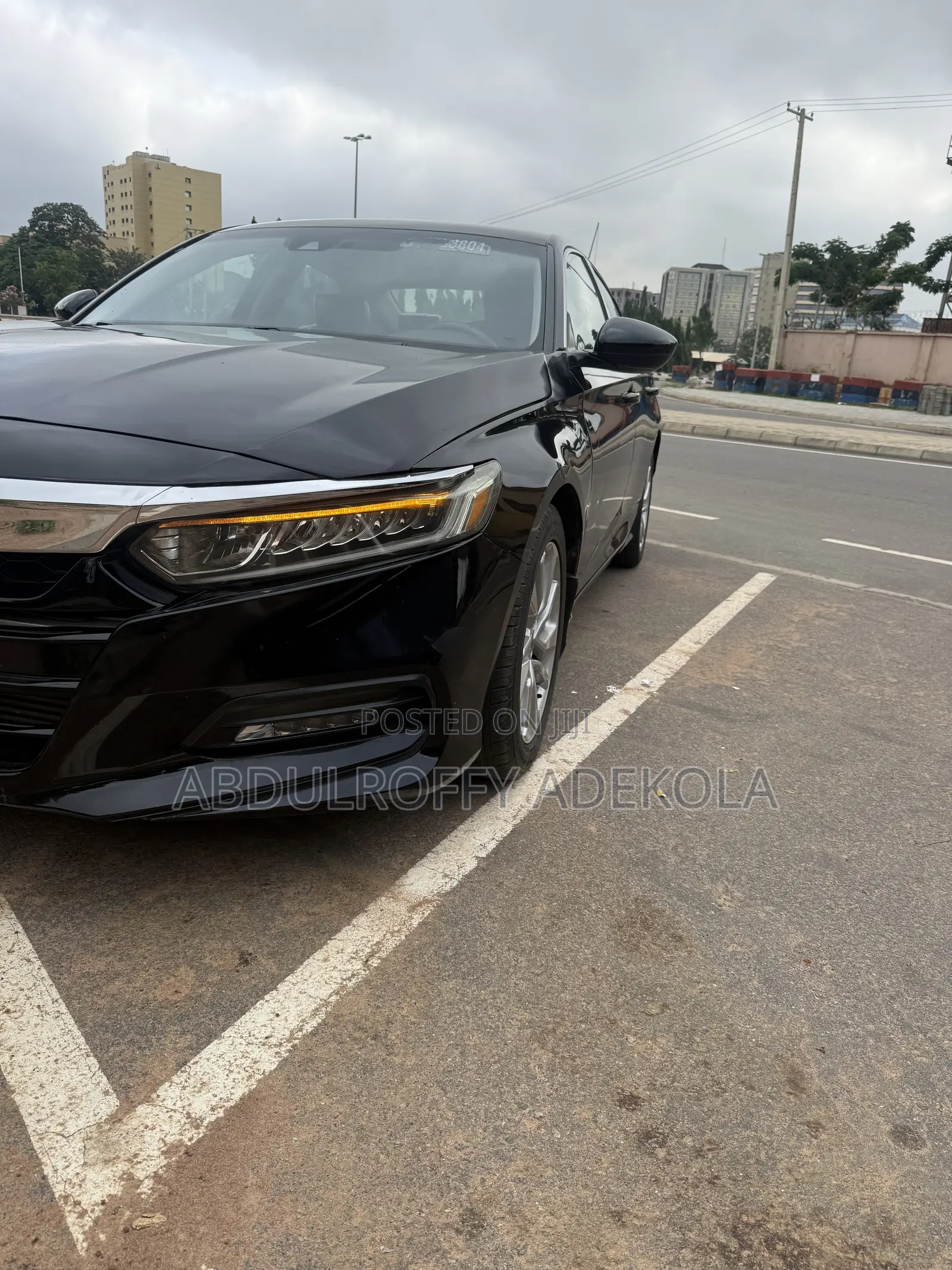 Honda Accord EX-L (2.0L 4cyl Turbo 10A) 2019 Black