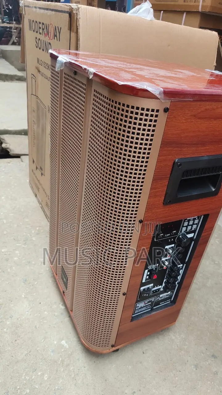 Modernday Sound Mlg1525kb 15-Inch • 9000w P.M.P.O • Trolley Design