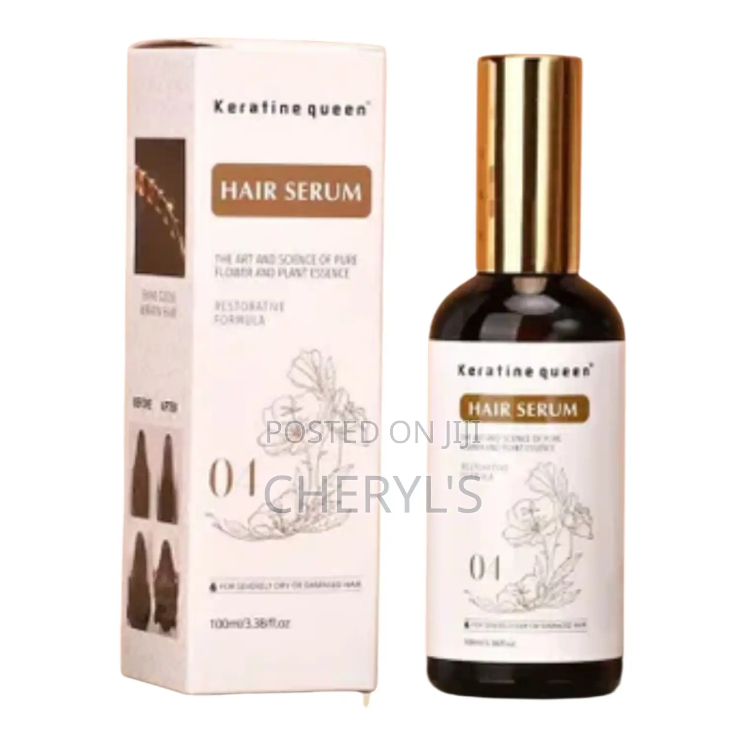 Keratine Queen Hair Serum Oil 100ml