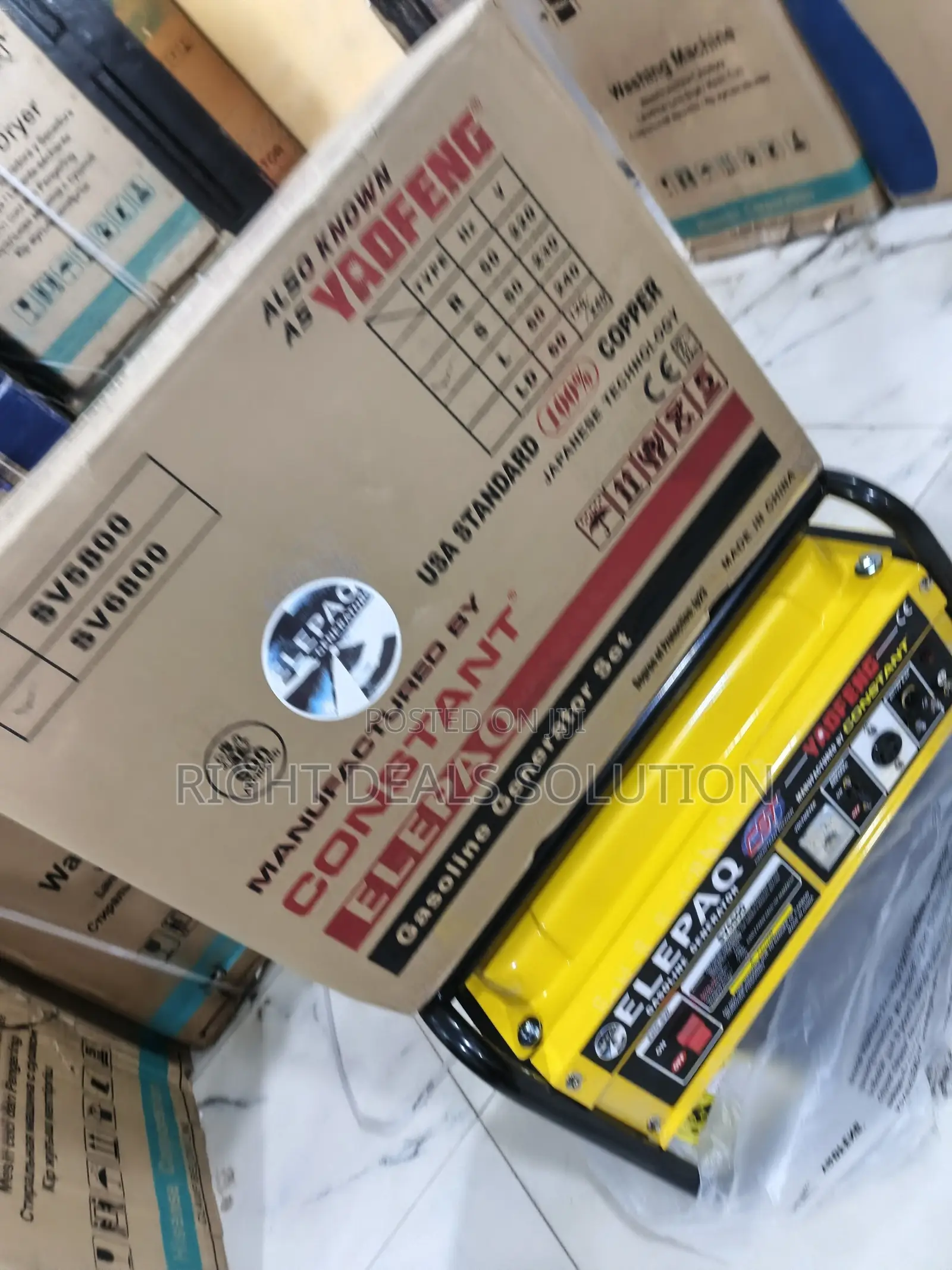 Elepaq Sv6800 Home Electricity Generator