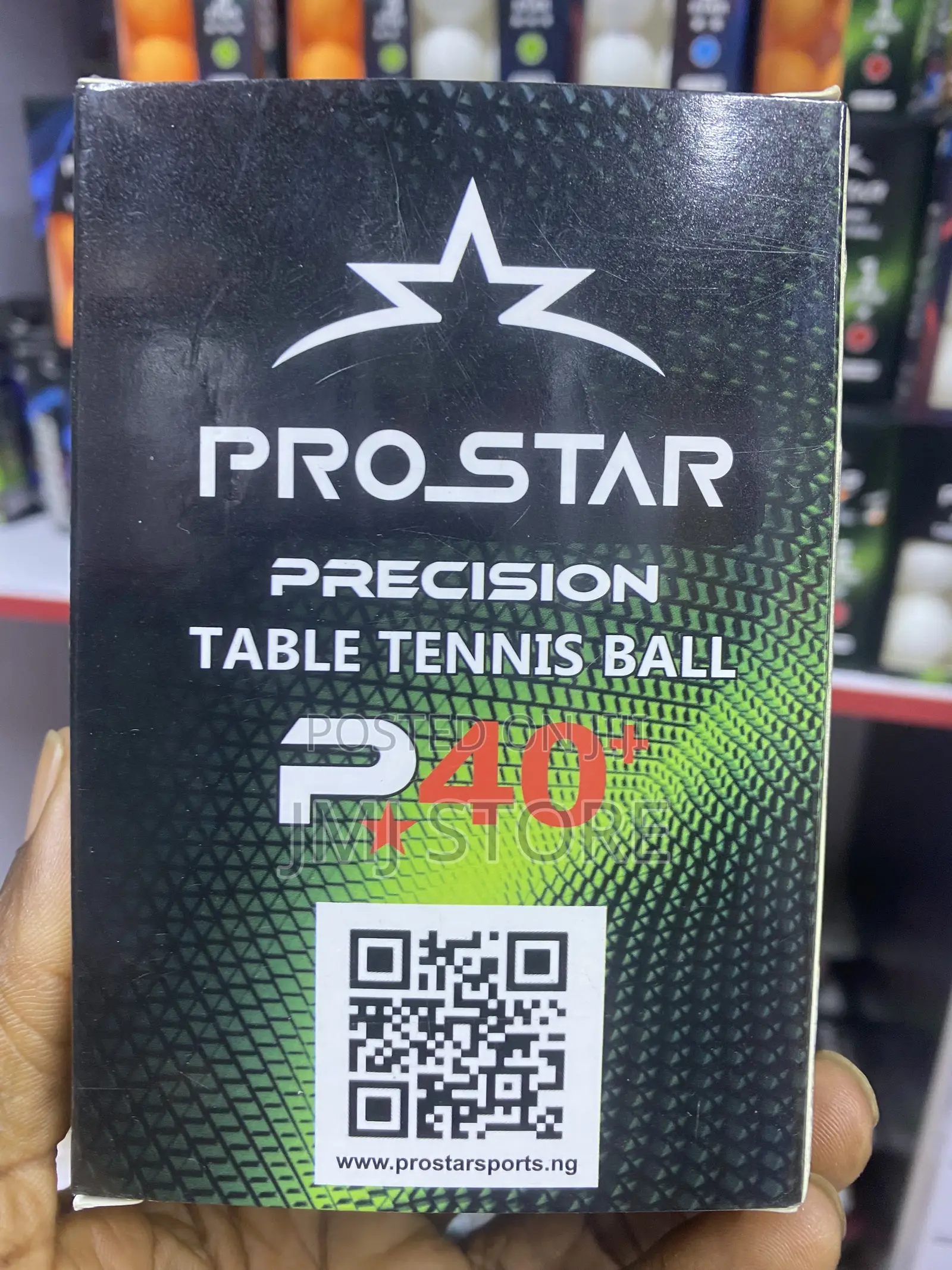 Table Tennis Ball Pro Star 1star 6 Pieces