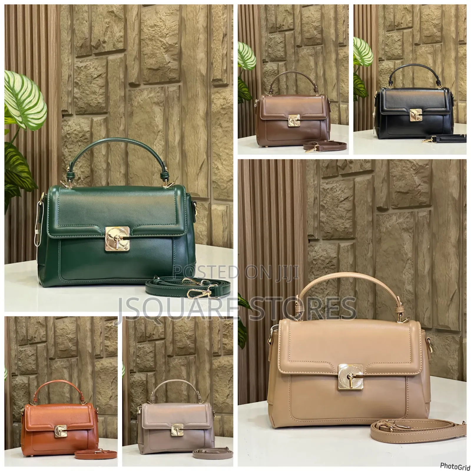 Stock Leather BagTop~Handle/Crossbody
