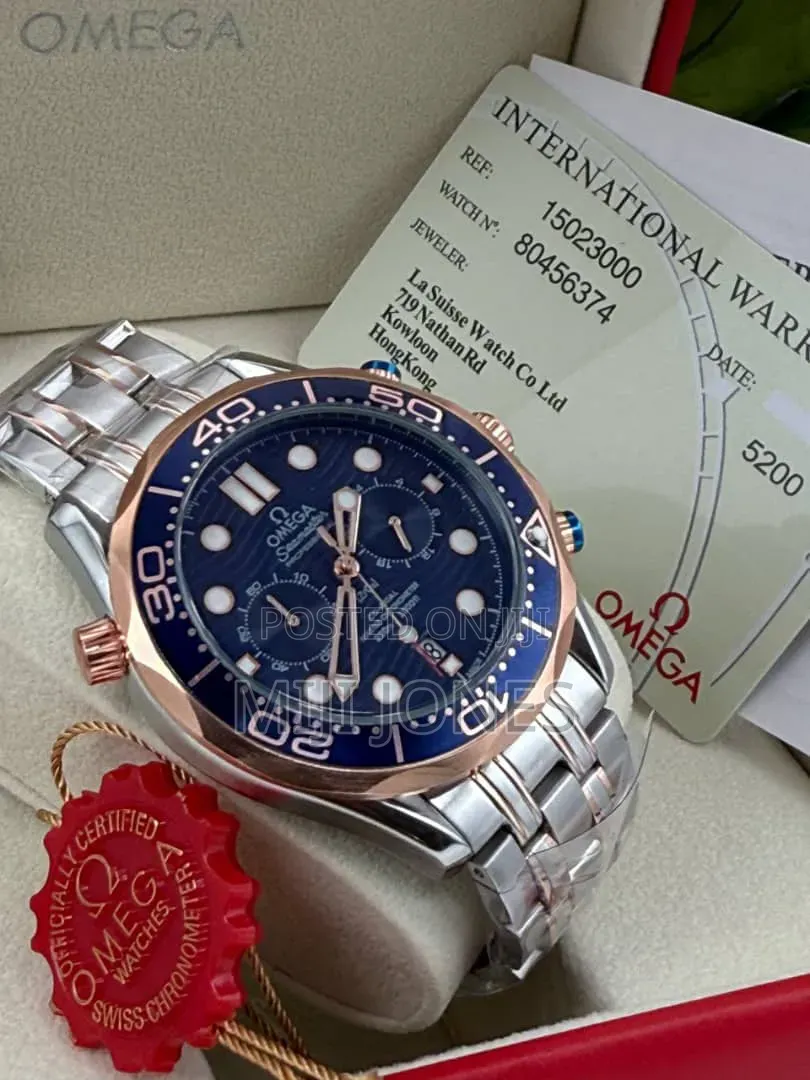 Replica Omega Chronometer Chain Watch