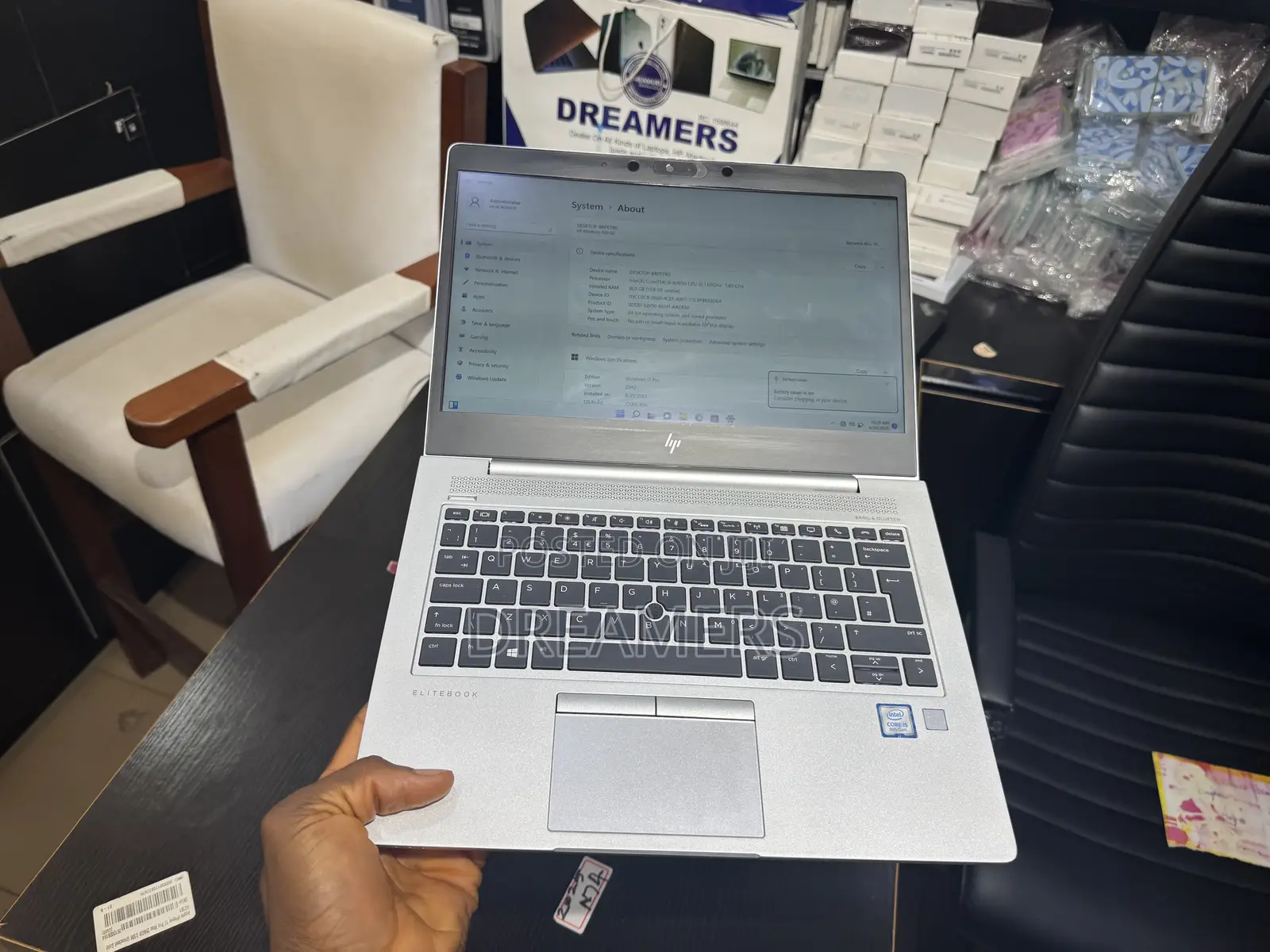 Laptop HP EliteBook 830 G6 16GB Intel Core i5 SSD 256GB