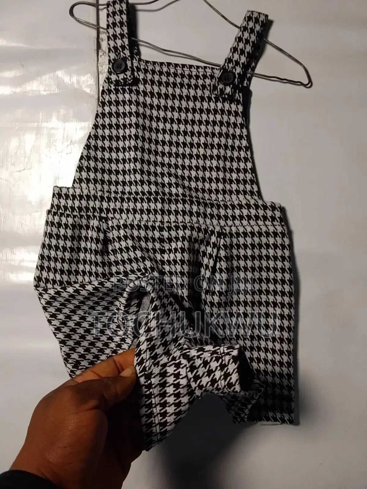 Girls Black White Uk Thrift Dress | 3–5 Years First Grade