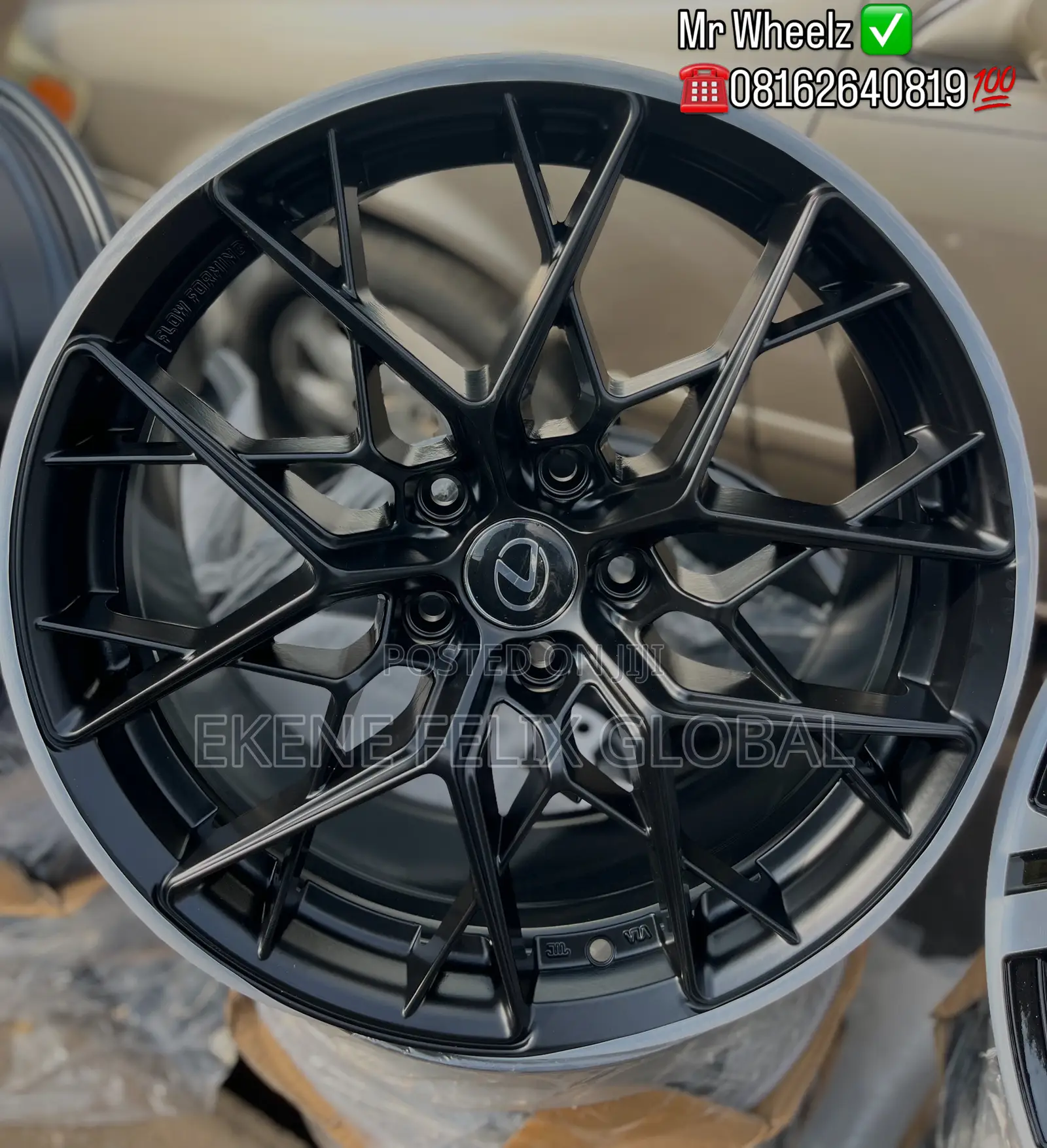 18inches Rim Lexus, Toyota, Honda, Mercedes Etc