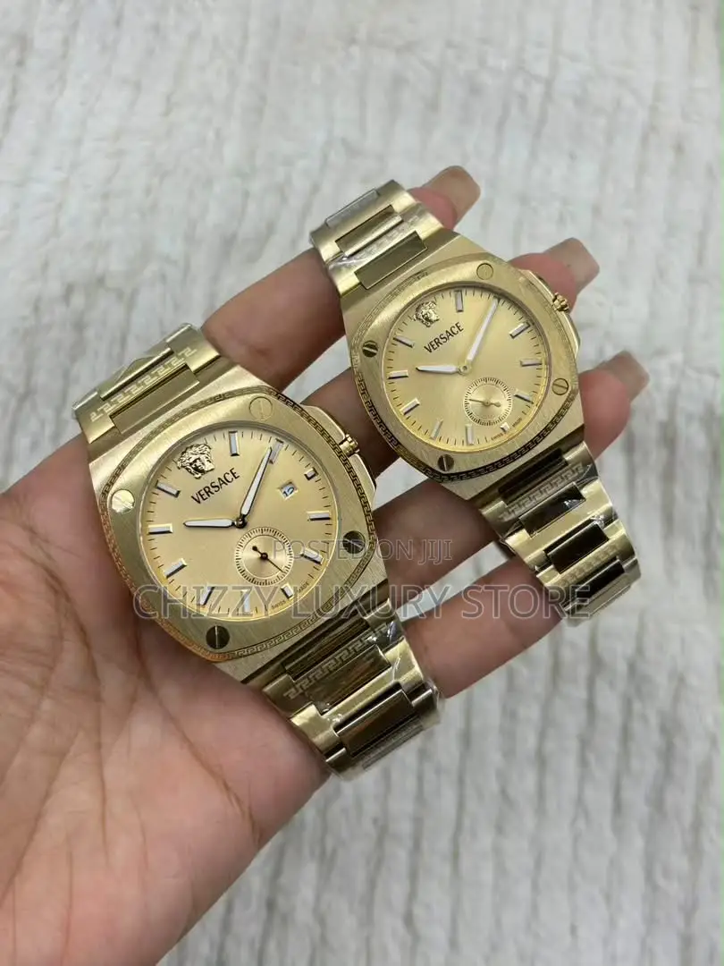 Versace Quality Luxury Automatic Engine Wristwatch