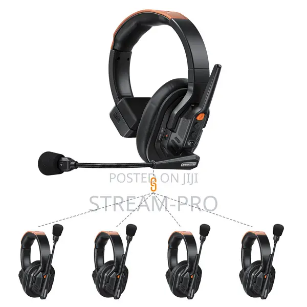Comica Seekcom S1 Wireless Intercom Headset System (5 Headsets)