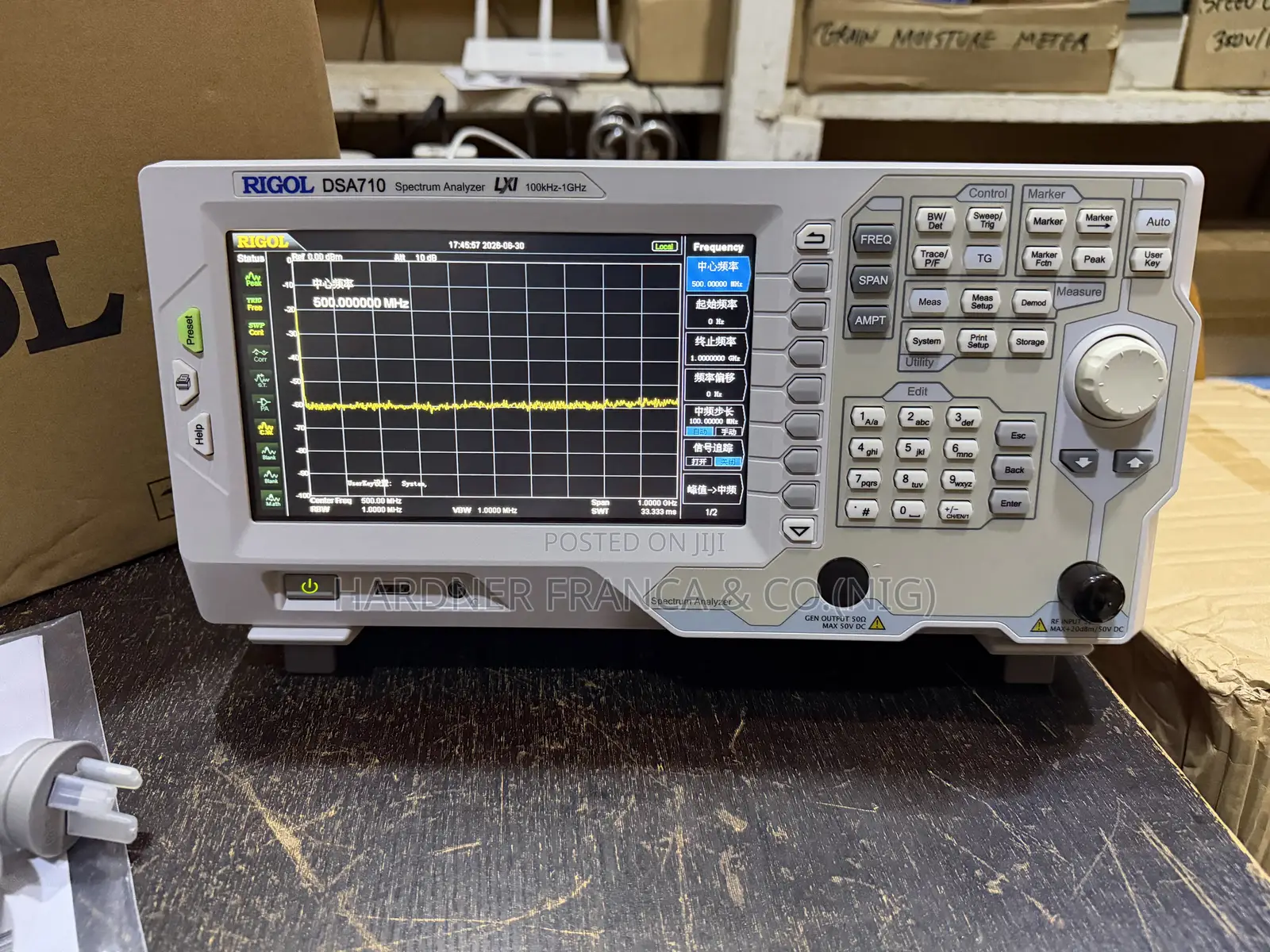Spectrum Analyzer (Rigol Dsa710)