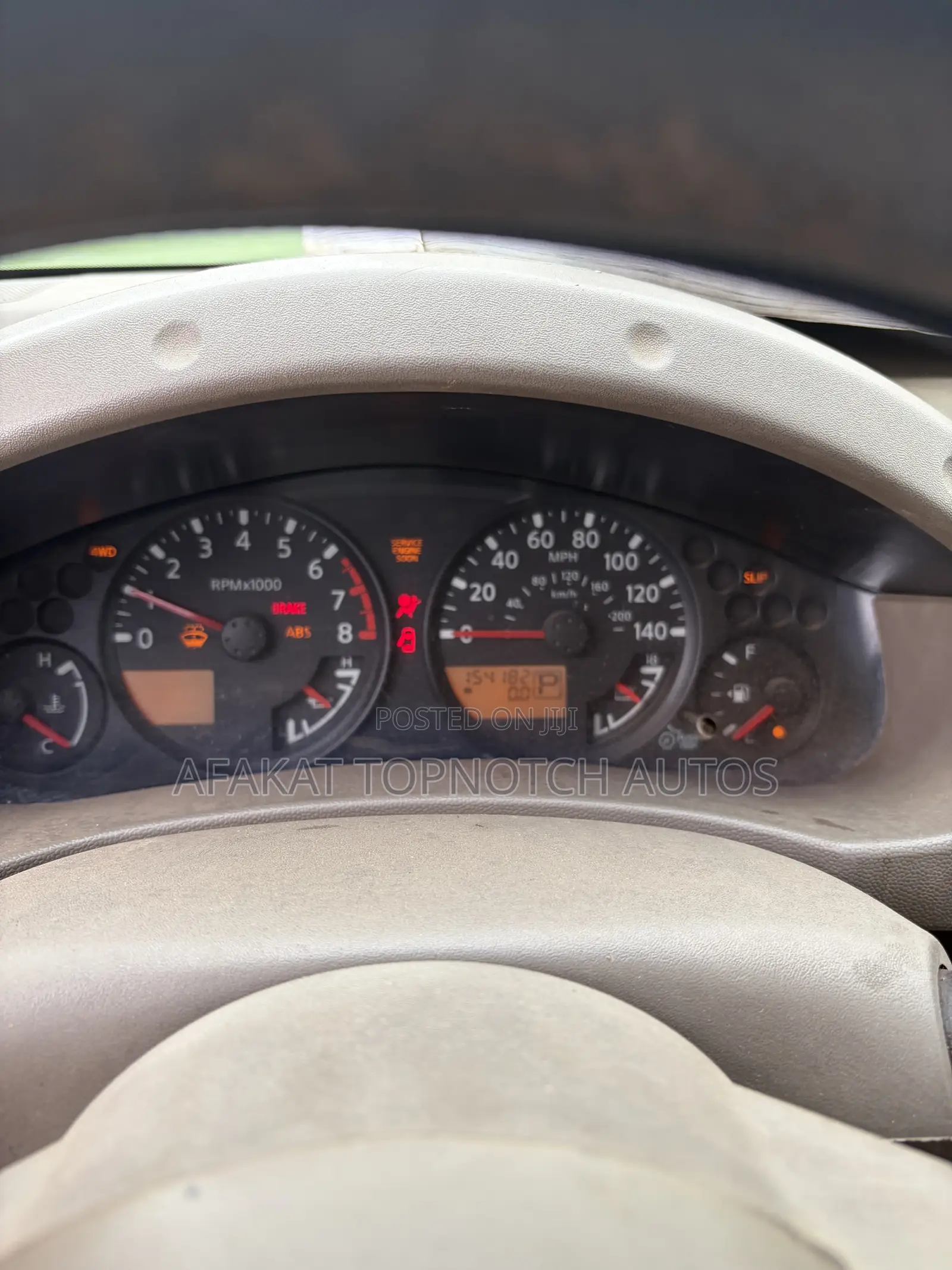Nissan Frontier 2008 Brown