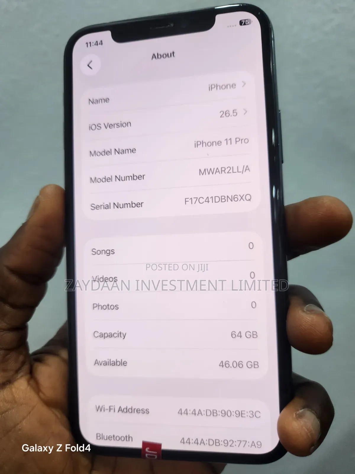 Apple iPhone 11 Pro 64 GB Gray