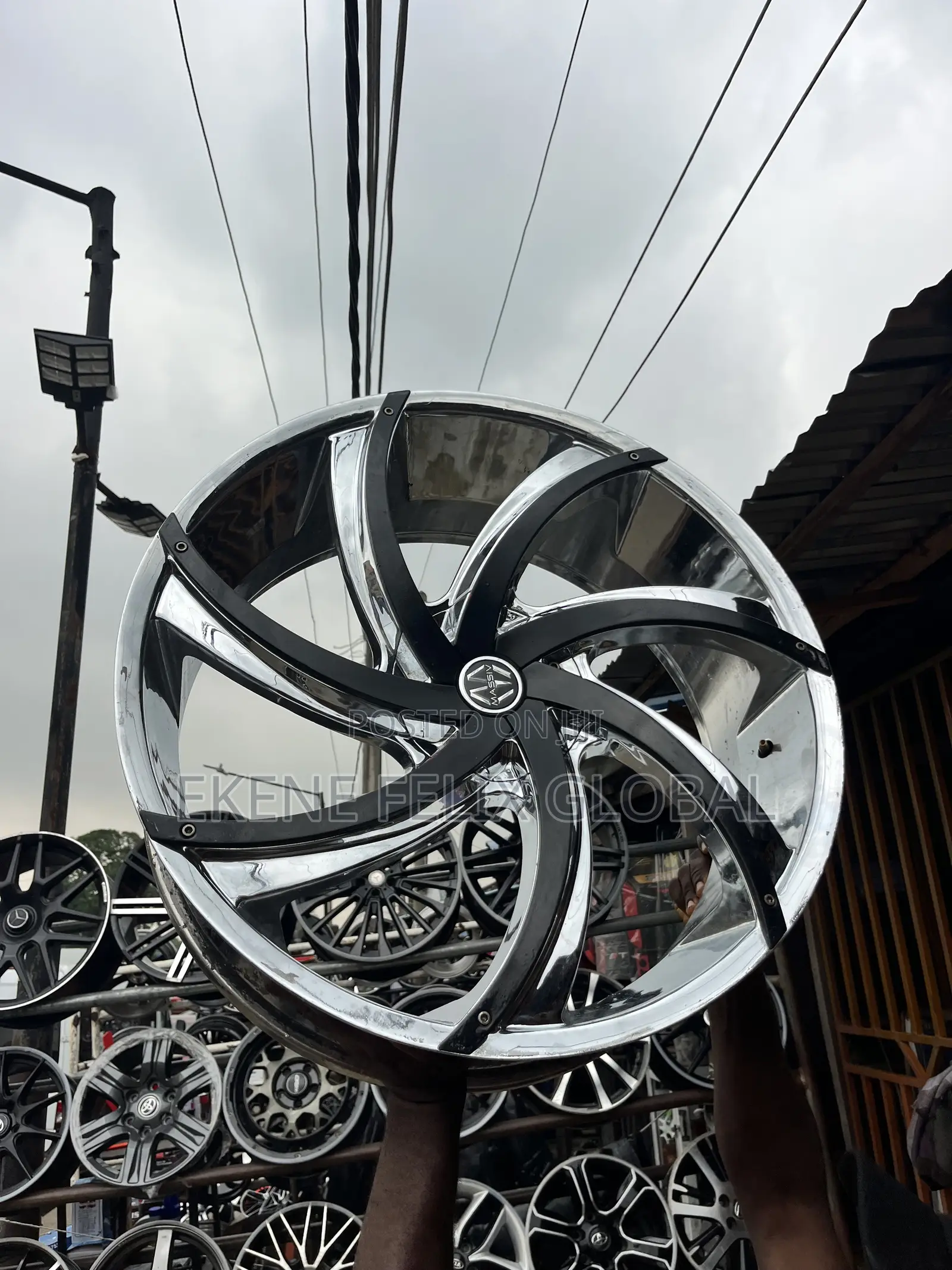 24inche Luxury Nd Quality for Mercedes, Range Rover, Dodge,Bmw, Etc