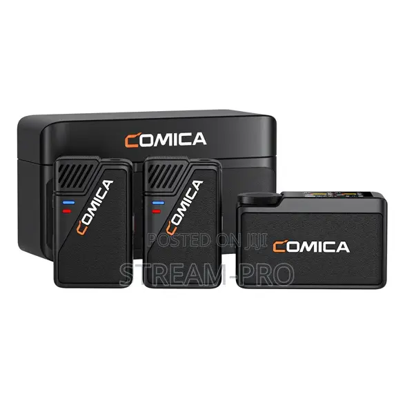 Comica Audio Boomax 2-Person Wireless Microphone System/Recorder