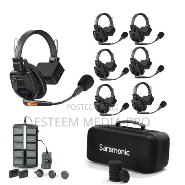 Saramonic Witalk9-6s 6-Person Full-Duplex Wireless Intercom System