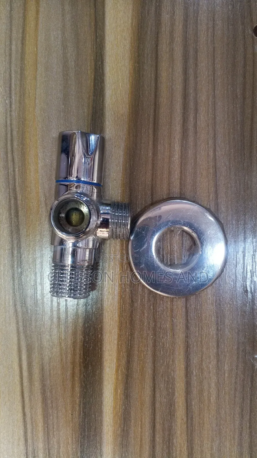 Chrome Angle Valve (Wall Tap Connector)