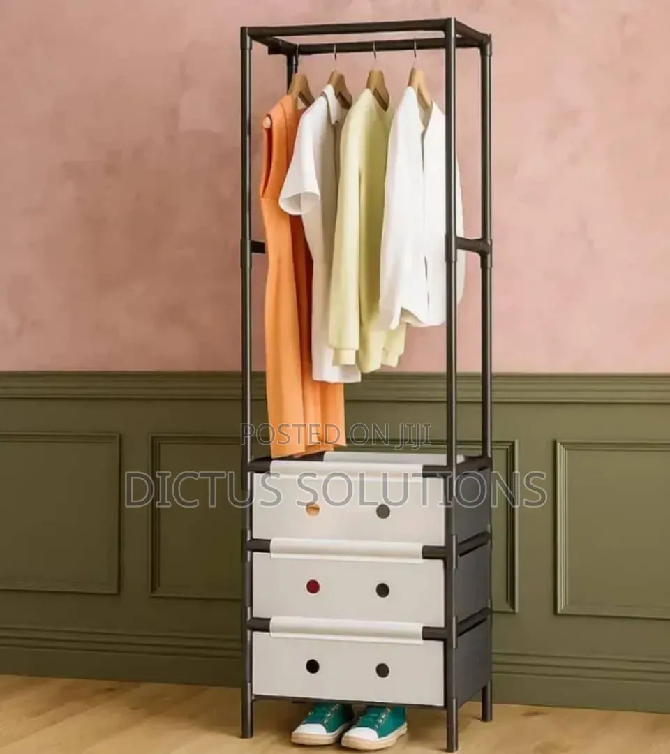 Cloth Wardrobe Hanger Storage Organizer An Shoe Rack