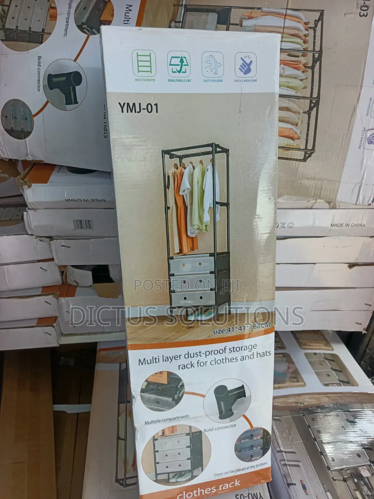 Cloth Wardrobe Hanger Storage Organizer An Shoe Rack