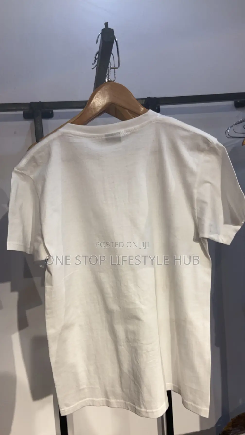 High Quality Plain White Round Neck T-Shirt (Crew Neck)