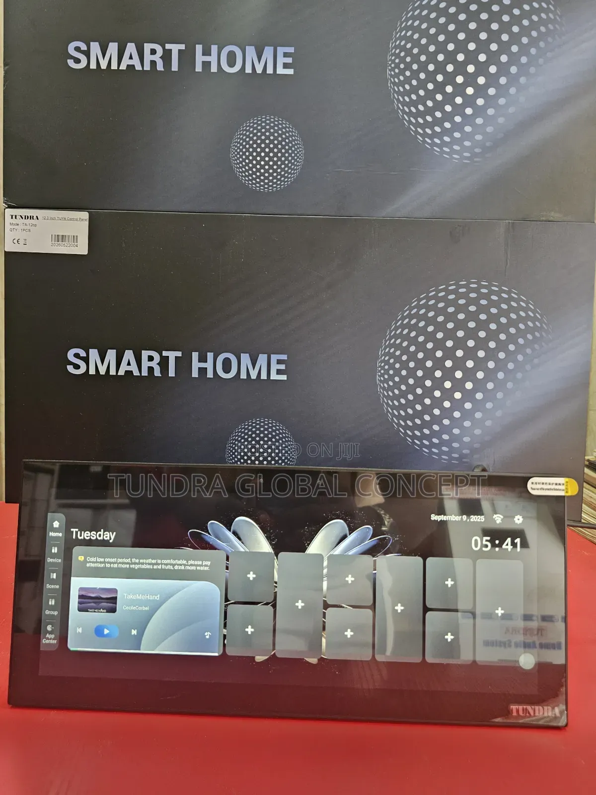 Tundra 12inches Control Panel/ Amplifier With Alexa App, Tuya Smart
