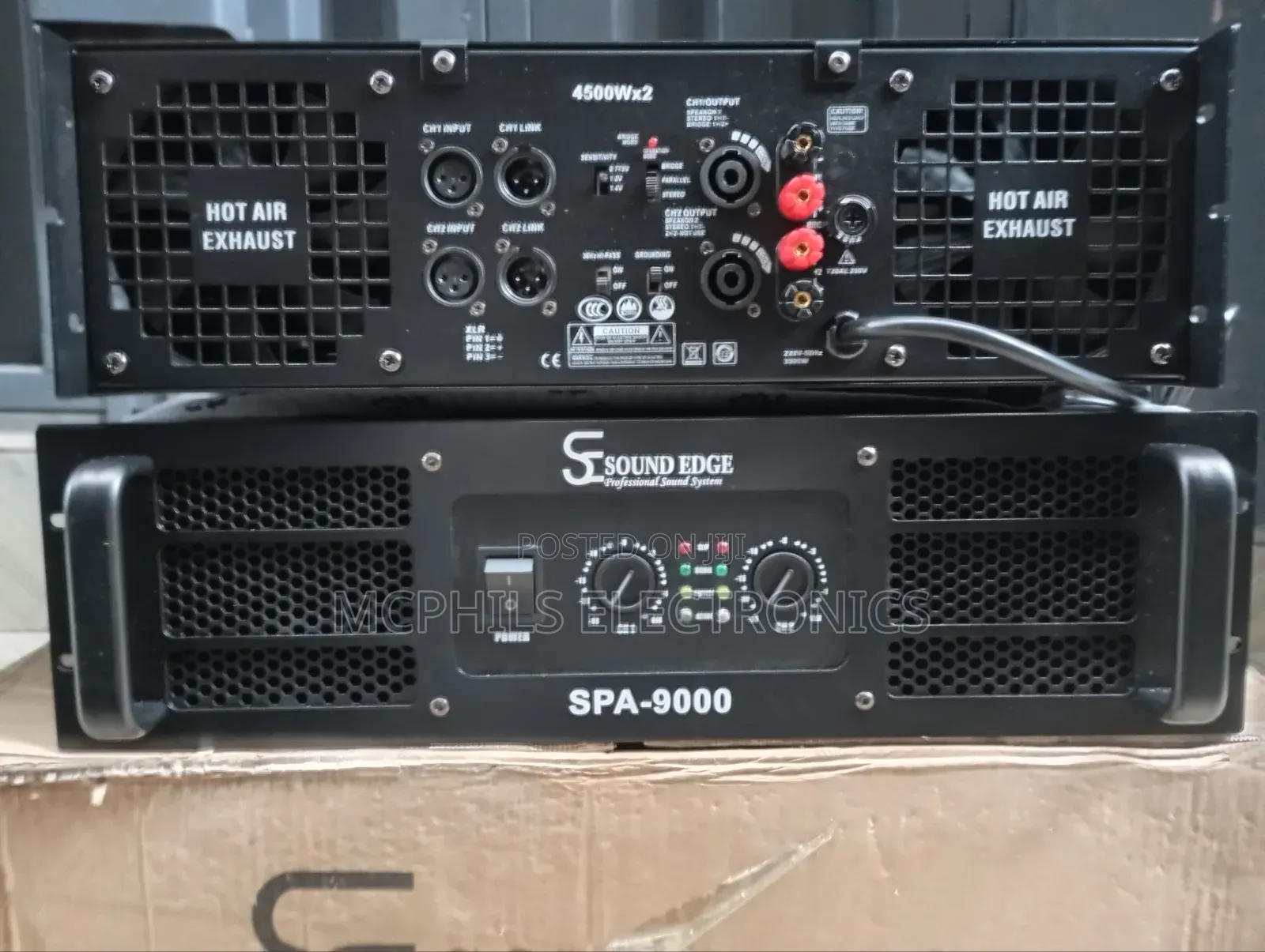 Soundedge Spa-9000w Powered Amplifier
