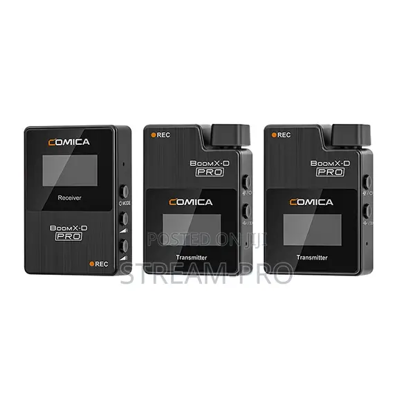 Comica Audio Boomx-d Pro D2 2-person Digital Wireles Microphone System