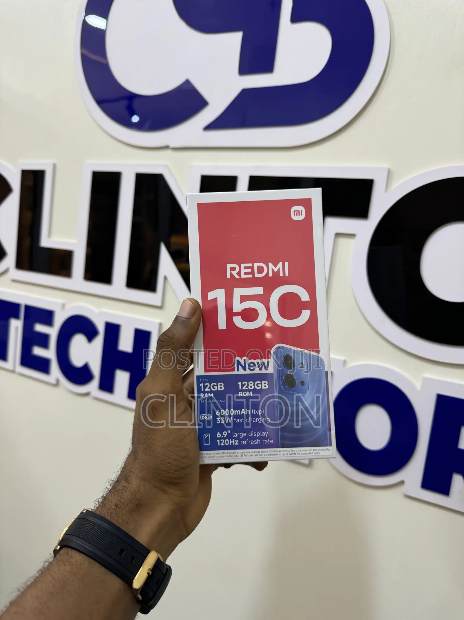 New Xiaomi Redmi 15C 4G 256 GB Black