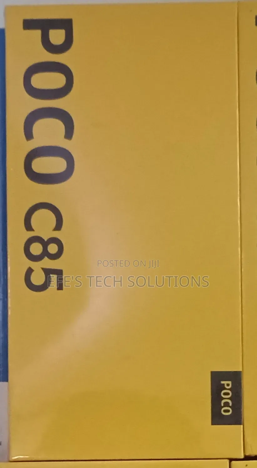 New Xiaomi Poco C85 4G 256 GB Black