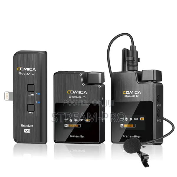 Comica Audio Boomx-d Mi2 2-person Digital Wireless Microphone System
