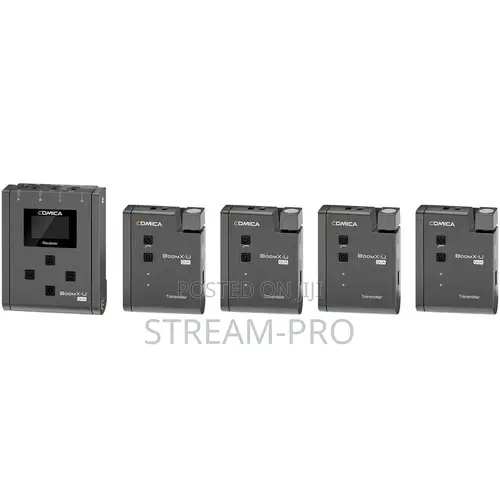 Comica Audio Boomx-u Qua Ultracompact 4-person Wireles Micphone System