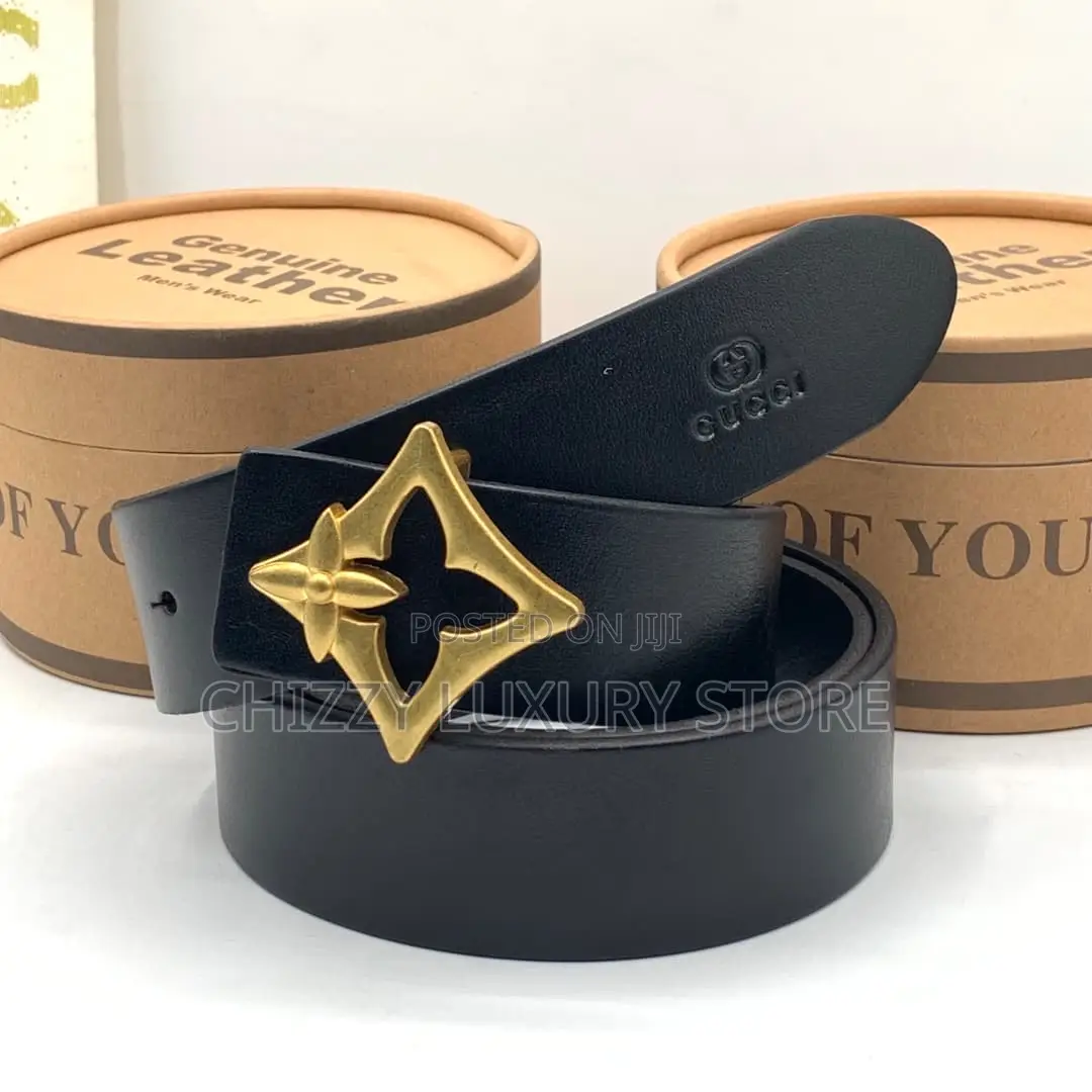 Gucci Quality Luxury Men Genuine Leather Belt