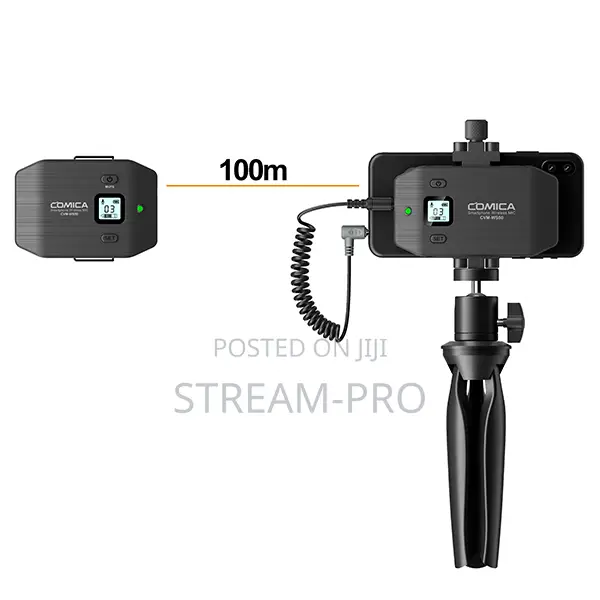 Comica Audio Ws50 Uhf Mini Flexible Wireless Microphone