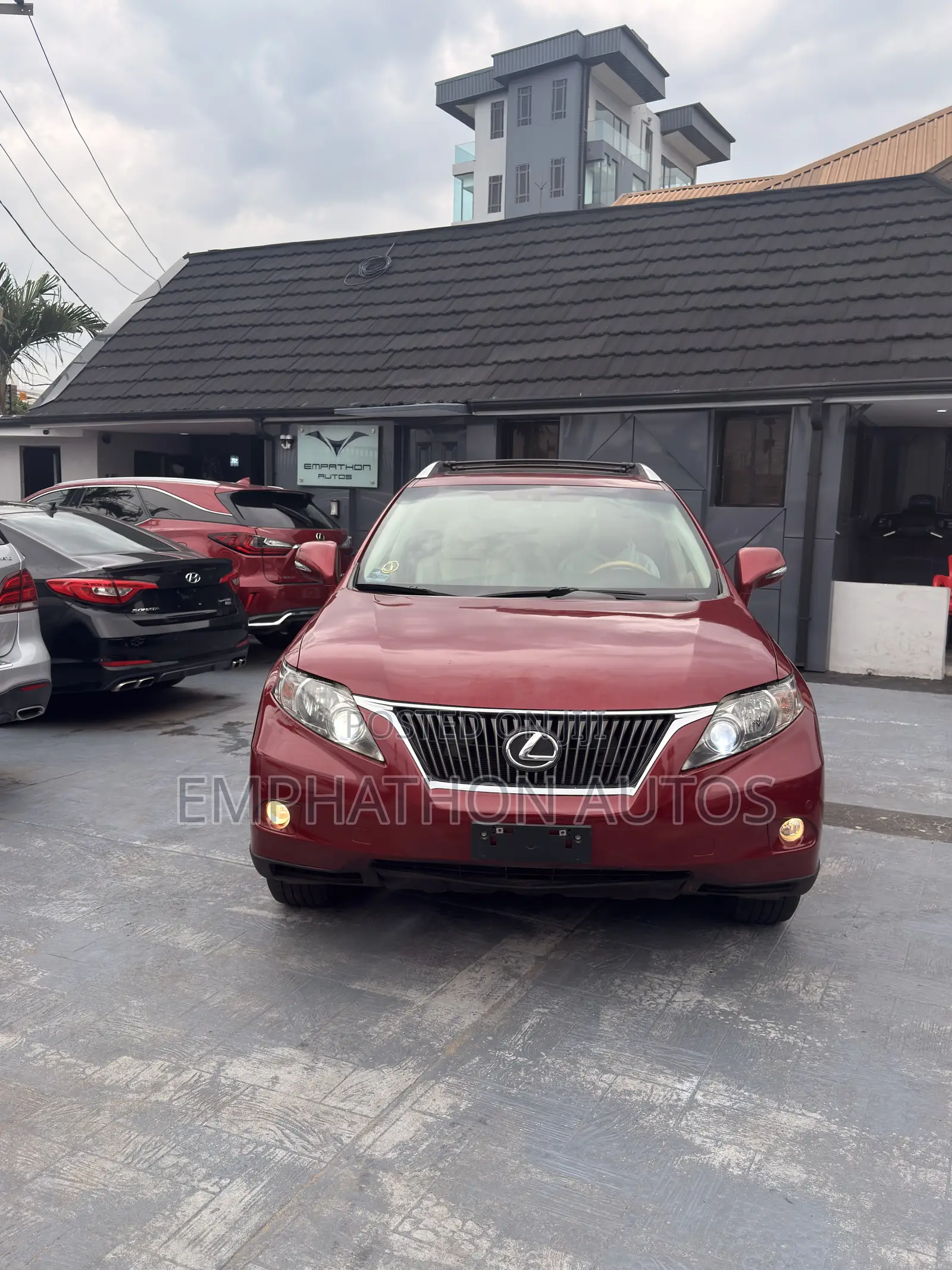 Lexus RX 350 2010 Burgundy